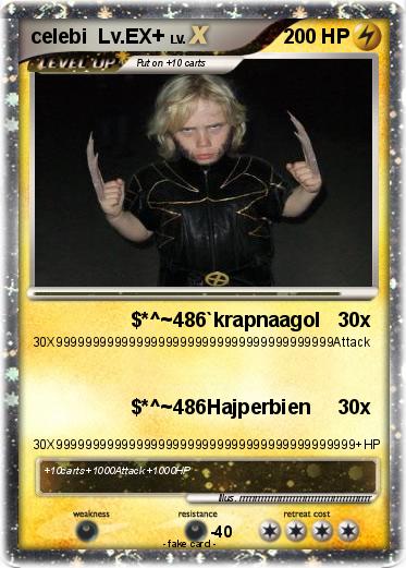 Pokemon celebi  Lv.EX+