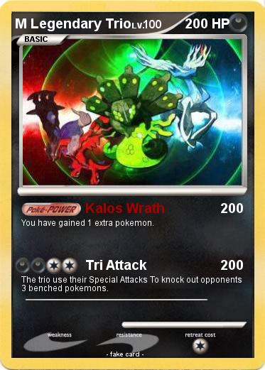 Pokemon M Legendary Trio