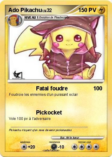 Pokemon Ado Pikachu