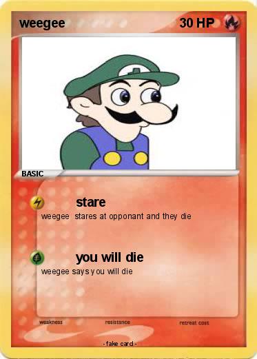 Pokemon weegee