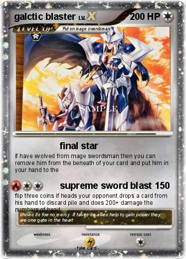 Pokemon galctic blaster