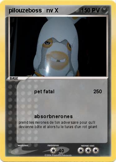 Pokemon pilouzeboss   nv X
