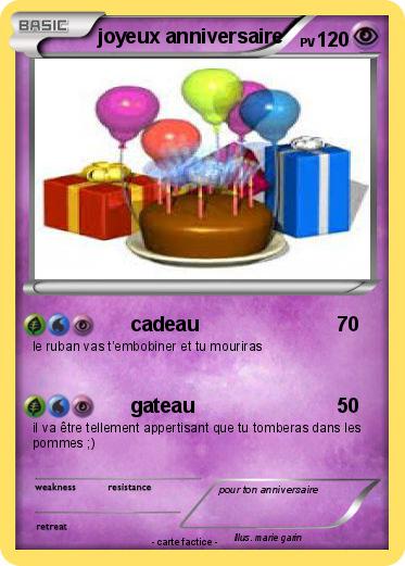 Pokemon joyeux anniversaire