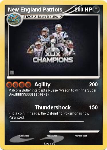 Pokemon New England Patriots