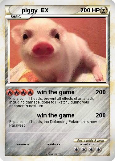 Pokemon piggy  EX