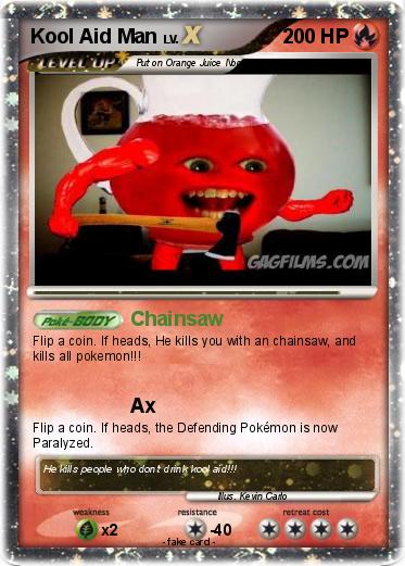 Pokemon Kool Aid Man