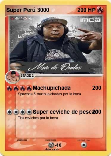 Pokemon Super Perú 3000