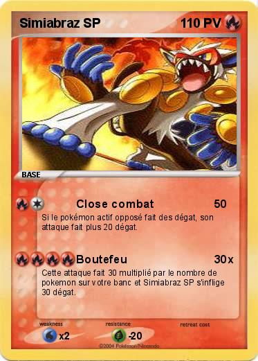 Pokemon Simiabraz SP