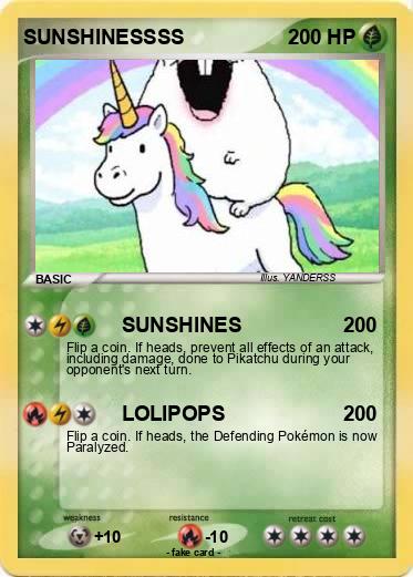 Pokemon SUNSHINESSSS