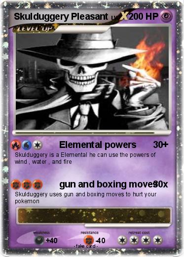 Pokemon Skulduggery Pleasant