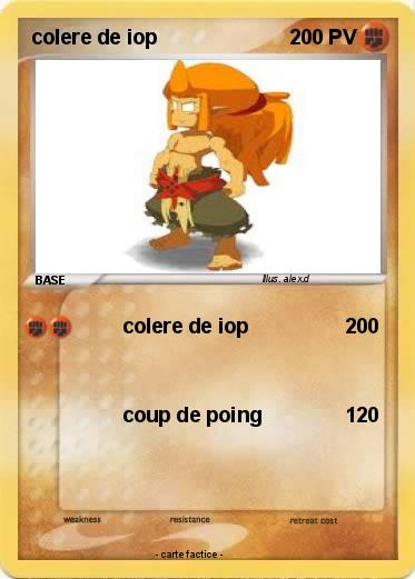Pokemon colere de iop