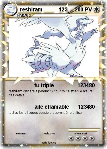 Pokemon reshiram           123