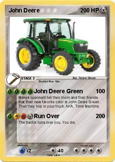 Pokemon John Deere