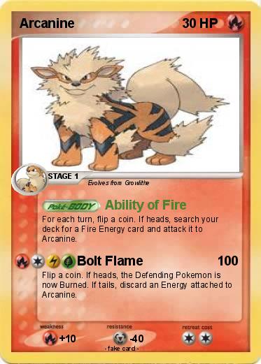 Pokemon Arcanine