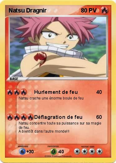 Pokemon Natsu Dragnir
