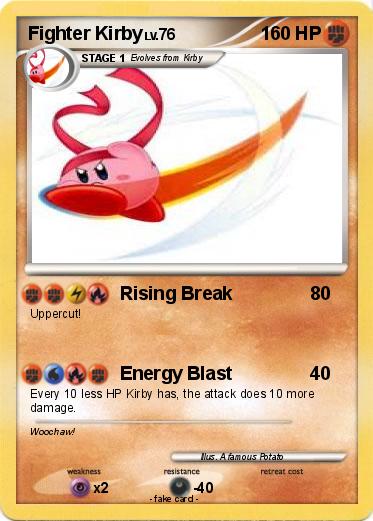 Pokemon Fighter Kirby