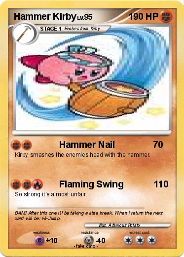 Pokemon Hammer Kirby