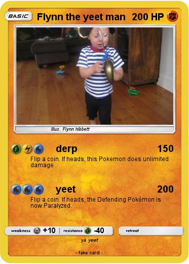 Pokemon Flynn the yeet man
