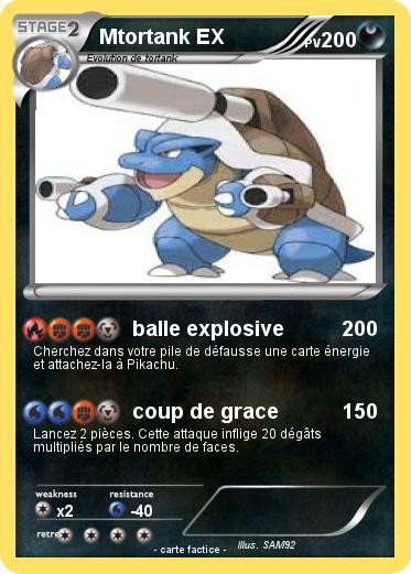 Pokemon Mtortank EX