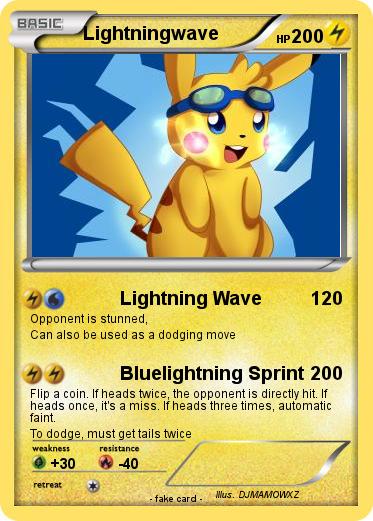 Pokemon Lightningwave