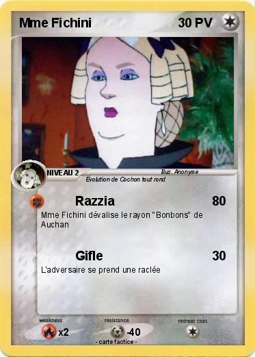 Pokemon Mme Fichini