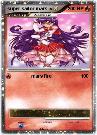 Pokemon super sailor mars