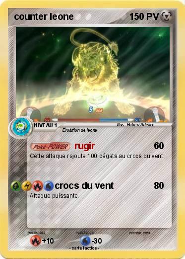 Pokemon counter leone