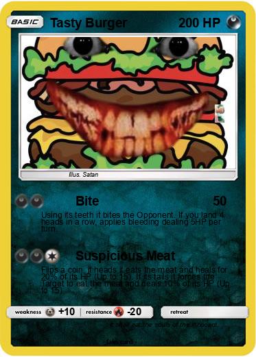 Pokemon Tasty Burger