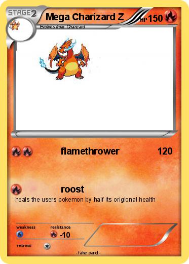 Pokemon Mega Charizard Z