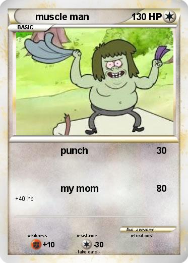 Pokemon muscle man
