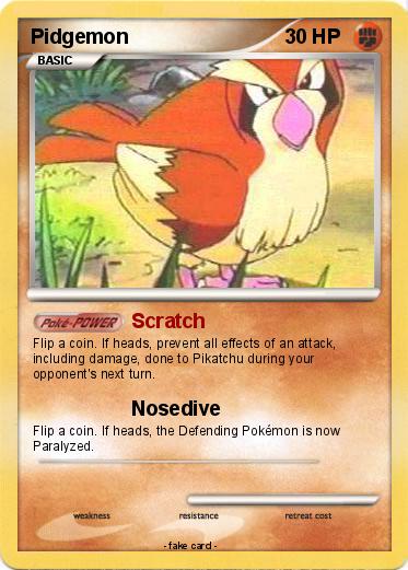 Pokemon Pidgemon