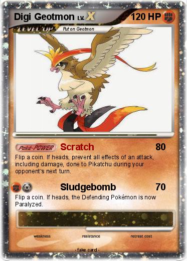 Pokemon Digi Geotmon