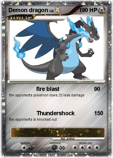 Pokemon Demon dragon
