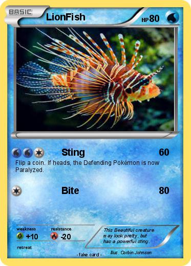 Pokemon LionFish