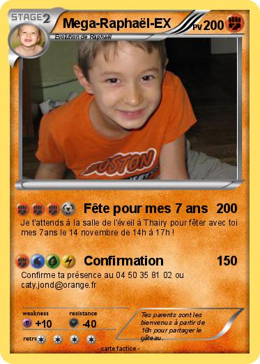 Pokemon Mega-Raphaël-EX
