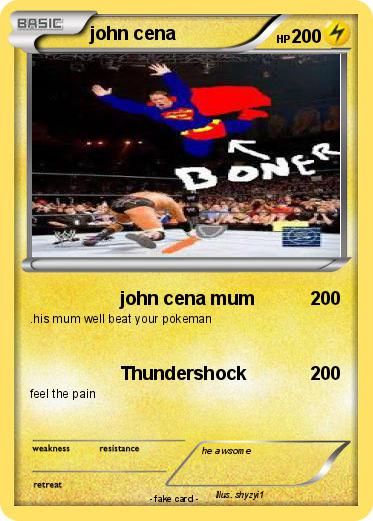 Pokemon john cena