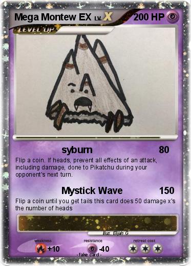 Pokemon Mega Montew EX
