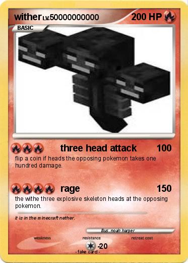Pokemon wither
