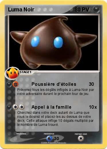 Pokemon Luma Noir