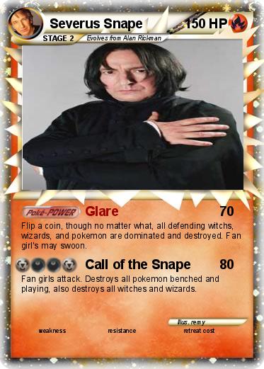 Pokemon Severus Snape
