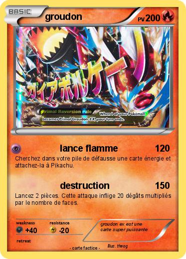 Pokemon groudon