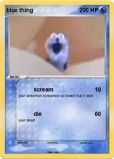 Pokemon blue thing