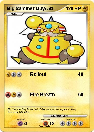 Pokemon Big Sammer Guy