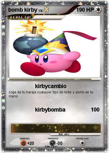 Pokemon bomb kirby