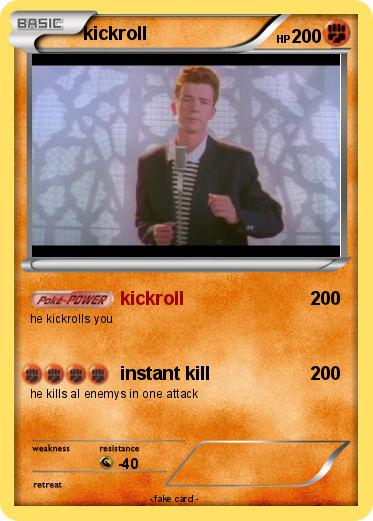 Pokรฉmon kickroll - kickroll - My Pokemon Card