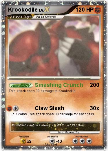 Pokemon Krookodile