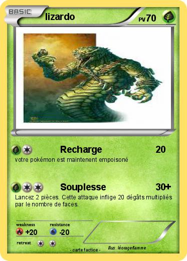 Pokemon lizardo