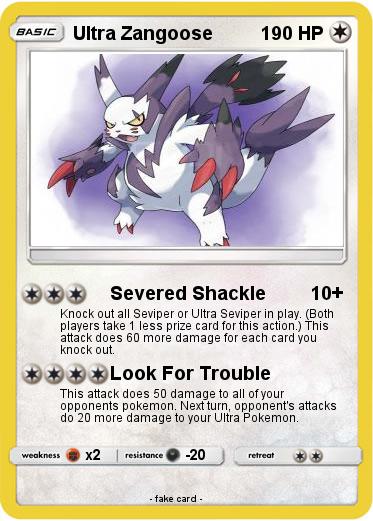 Pokemon Ultra Zangoose