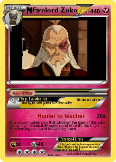Pokemon Firelord Zuko