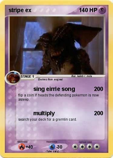 Pokemon stripe ex